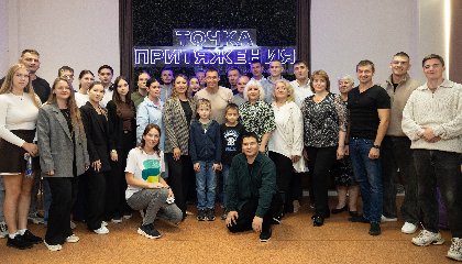 Олимпийский чемпион Александр Легков выступил на фестивале «Звезда Гагарина» с лекцией для молодежи