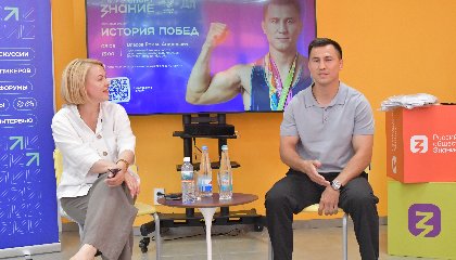 Олимпийский чемпион Роман Власов объявил о старте нового сезона проекта Знание.Спорт