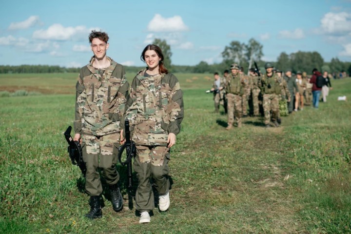 Фотографии российских военных