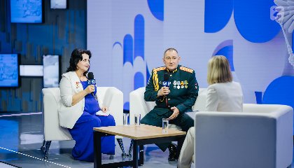 Семья и Родина как основа личности: откровенный разговор с Марией Кожевниковой и кавалерами ордена «Родительская слава»