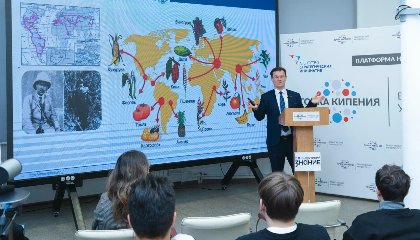 Ректор Вавиловского университета встретился с молодежью в рамках акции Знание.Наука